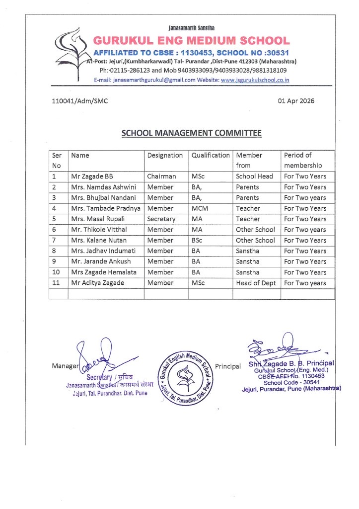 School Management Committee